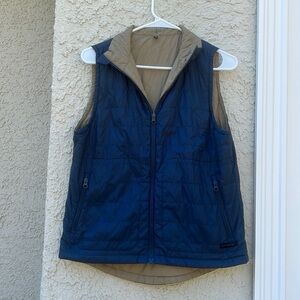 SpaceX Blue/Tan Reversible Vest Men'S Size M